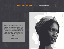 Tablet Screenshot of margodavisphoto.com